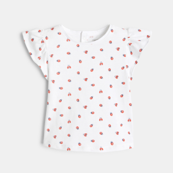 تيشيرت بطبعة الدعسوقة